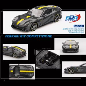 FERRARI 812 COMPETIZIONE METALLIC GREY